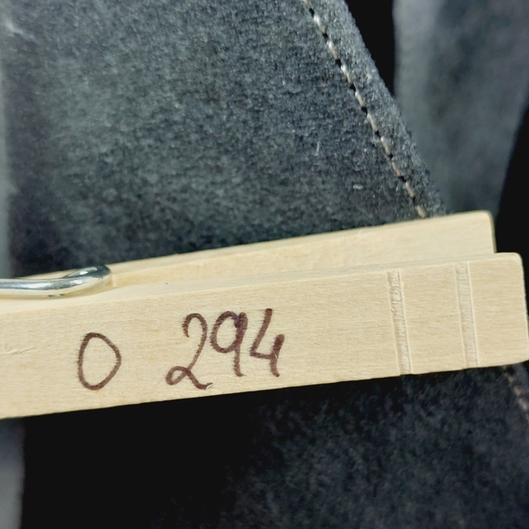 NEW Free People Charm Double V Black Suede Block Heel Ankle Boots O294 - Picture 14 of 14